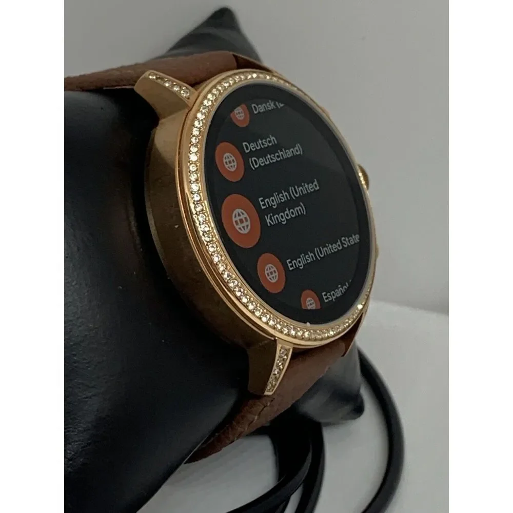 Fossil Gen 4 Authentic Digital Dial Smart Watch Custom Band FTW6011 QT774